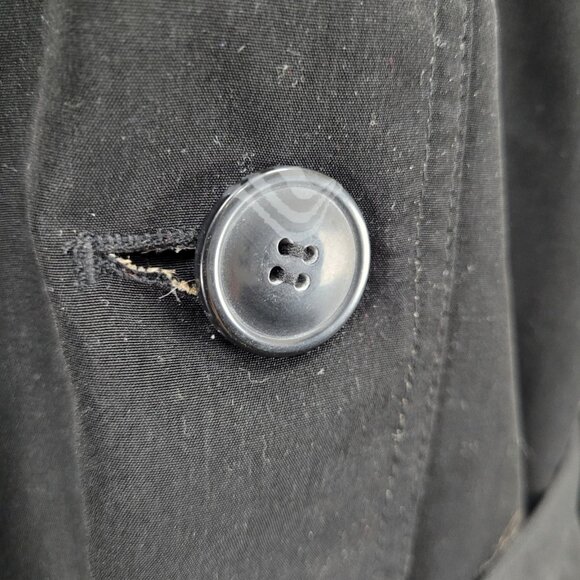 Misty Harbor Black Buttoned Removable Body Warmer Liner Hooded Jacket Size 3X - Picture 12 of 16